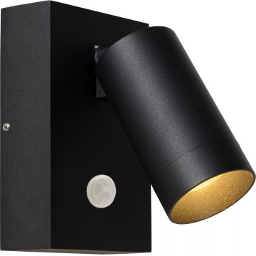 Lucide 09831/01/30 - Utomhuslampa med sensor TAYLOR 1xGU10/50W/230V IP54