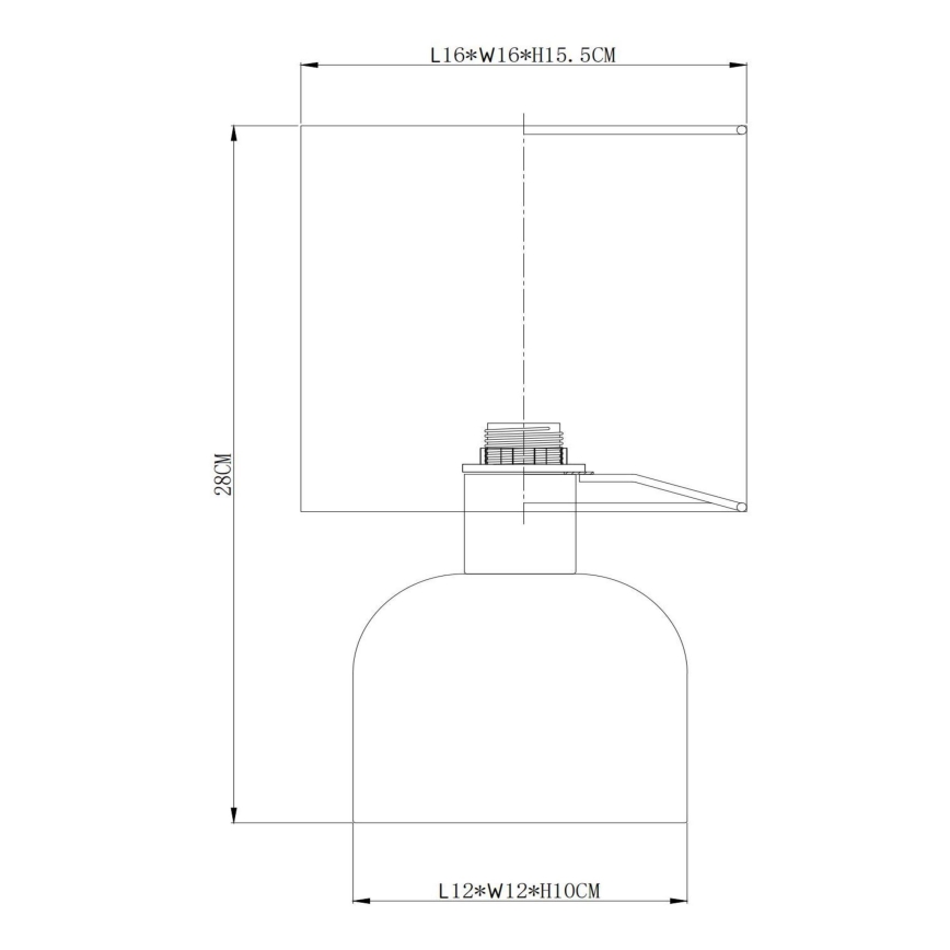 Lucide 10516/01/33 - Bordslampa WOOLLY 1xE14/40W/230V grön