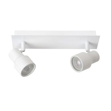 Lucide 17948/10/31 - LED Ljusreglerad badrum spotlight SIRENE 2xGU10/4,5W/230V IP44