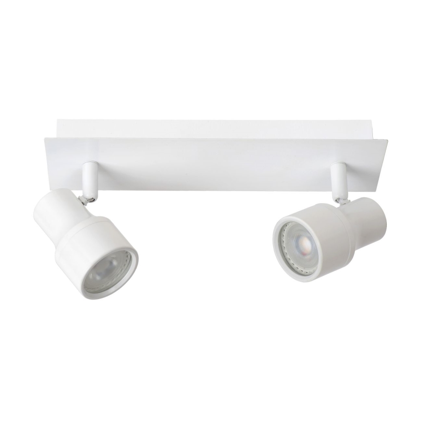 Lucide 17948/10/31 - LED Ljusreglerad badrum spotlight SIRENE 2xGU10/4,5W/230V IP44