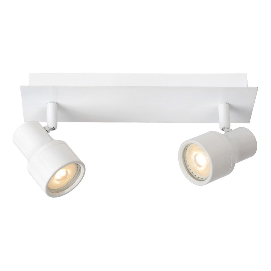 Lucide 17948/10/31 - LED Ljusreglerad badrum spotlight SIRENE 2xGU10/4,5W/230V IP44