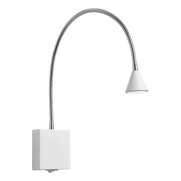 Lucide 18293/03/31 - LED Flexibel liten lampa BUDDY LED/3W/230V vit