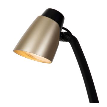 Lucide 18660/05/02 - LED bordslampa LUDO LED/4,5W/230V svart/guld