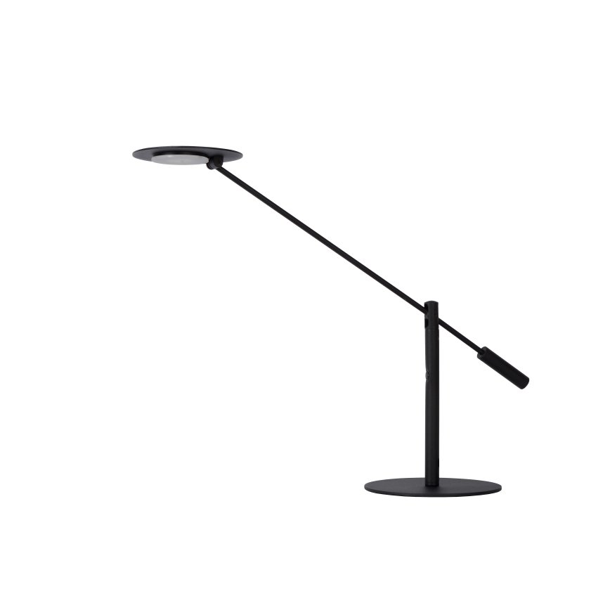 Lucide 19666/09/30 - LED Dimbar bordslampa ANSELMO LED/9W/230V svart