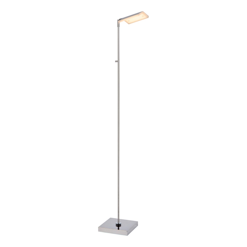 Lucide 19730/10/11 - LED Dimbar golvlampa AARON LED/12W/230V krom