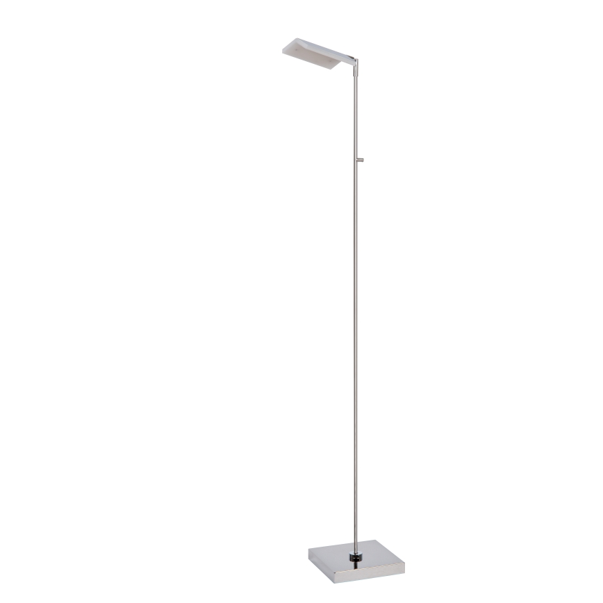 Lucide 19730/10/11 - LED Dimbar golvlampa AARON LED/12W/230V krom