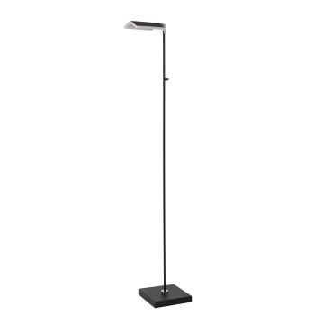 Lucide 19730/10/30 - LED Dimbar golvlampa AARON LED/12W/230V svart