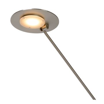 Lucide 19766/09/12 - LED Dimbar golvlampa ANSELMO LED/9W/230V krom