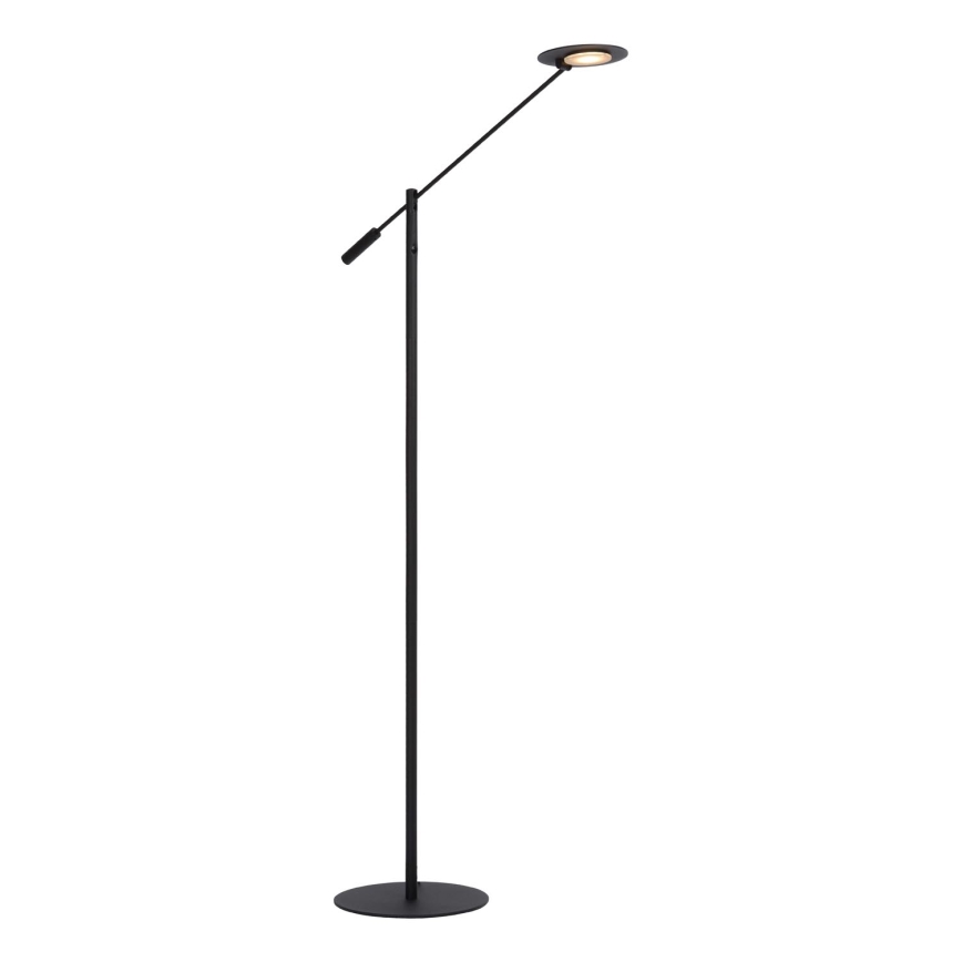 Lucide 19766/09/30 - LED Dimbar golvlampa ANSELMO LED/9W/230V svart