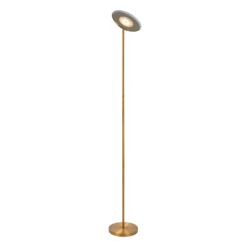 Lucide 19791/20/02 - LED Dimbar golvlampa ZENITH LED/20W/230V guld