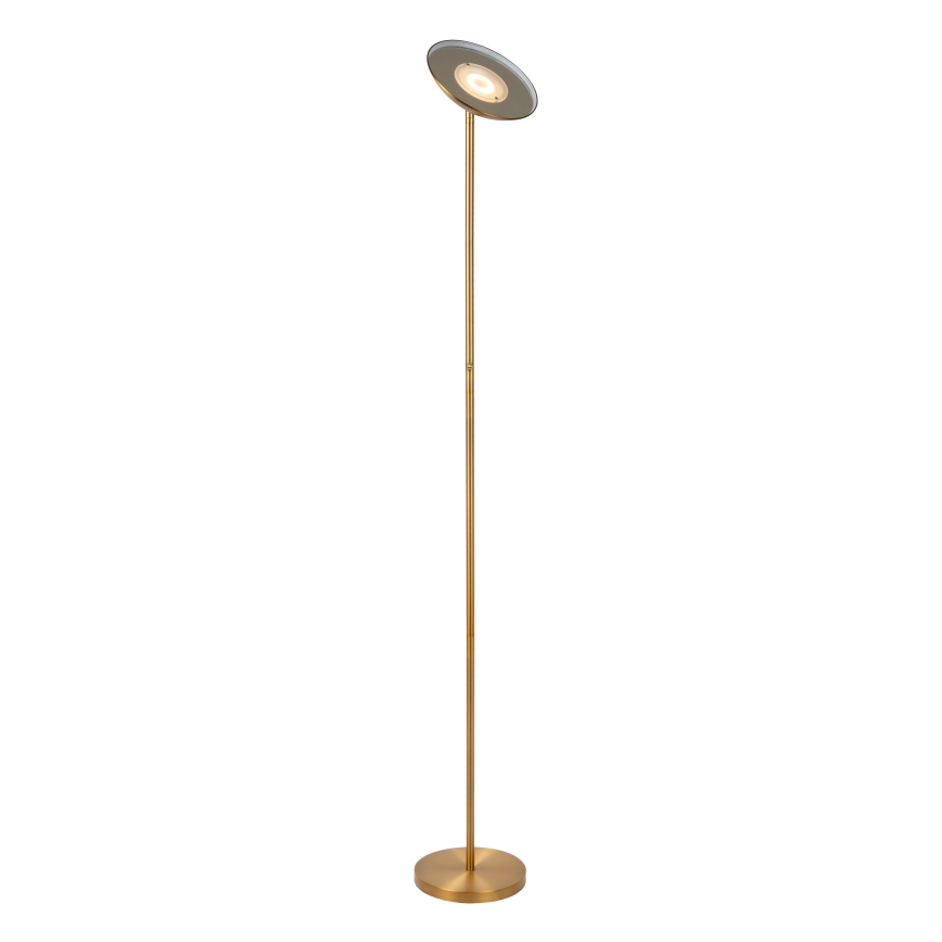 Lucide 19791/20/02 - LED Dimbar golvlampa ZENITH LED/20W/230V guld