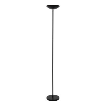 Lucide 19791/20/30 - LED Dimbar golvlampa ZENITH LED/20W/230V svart