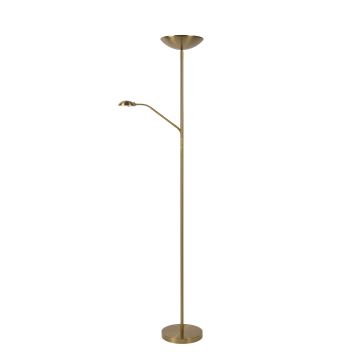 Lucide 19791/24/02 - LED Dimbar golvlampa ZENITH LED/20W + LED/4W/230V guld