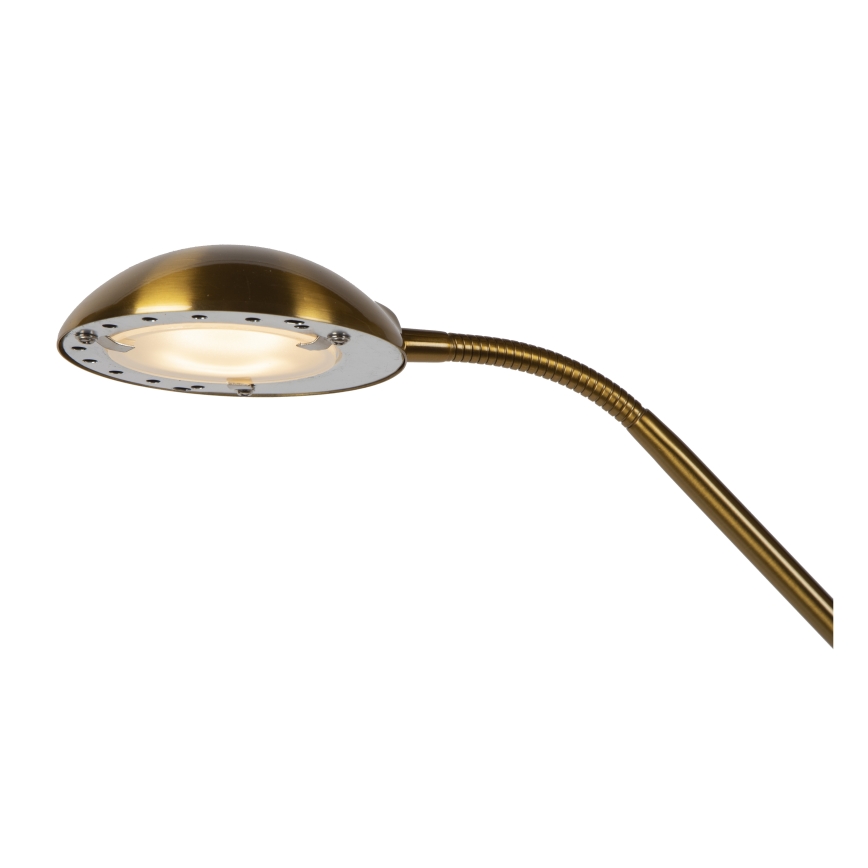 Lucide 19791/24/02 - LED Dimbar golvlampa ZENITH LED/20W + LED/4W/230V guld