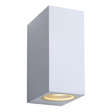 Lucide 22860/10/31 - LED vägglampa för utomhusbruk ZORA 2xGU10/5W/230V IP44