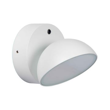 Lucide 22865/12/31 - LED Utomhus vägglampa med sensor FINN LED/12W/230V IP54 vit