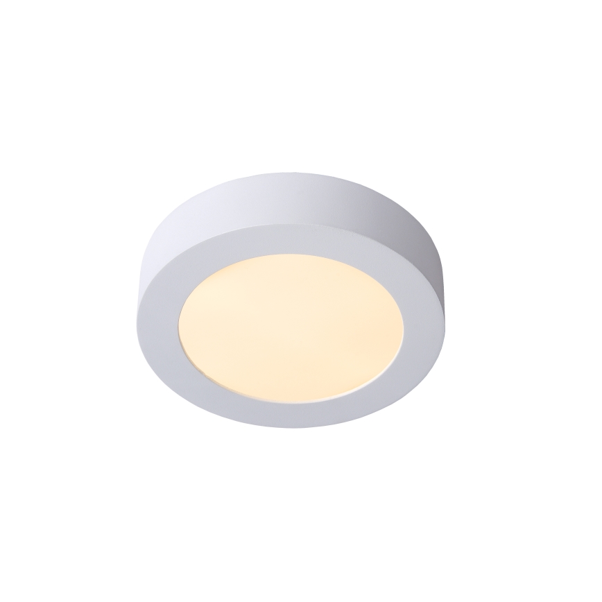 Lucide 28116/18/31 - LED ljusreglerad taklampa till badrum BRICE LED/12W/230V diameter 18 cm IP44 vit