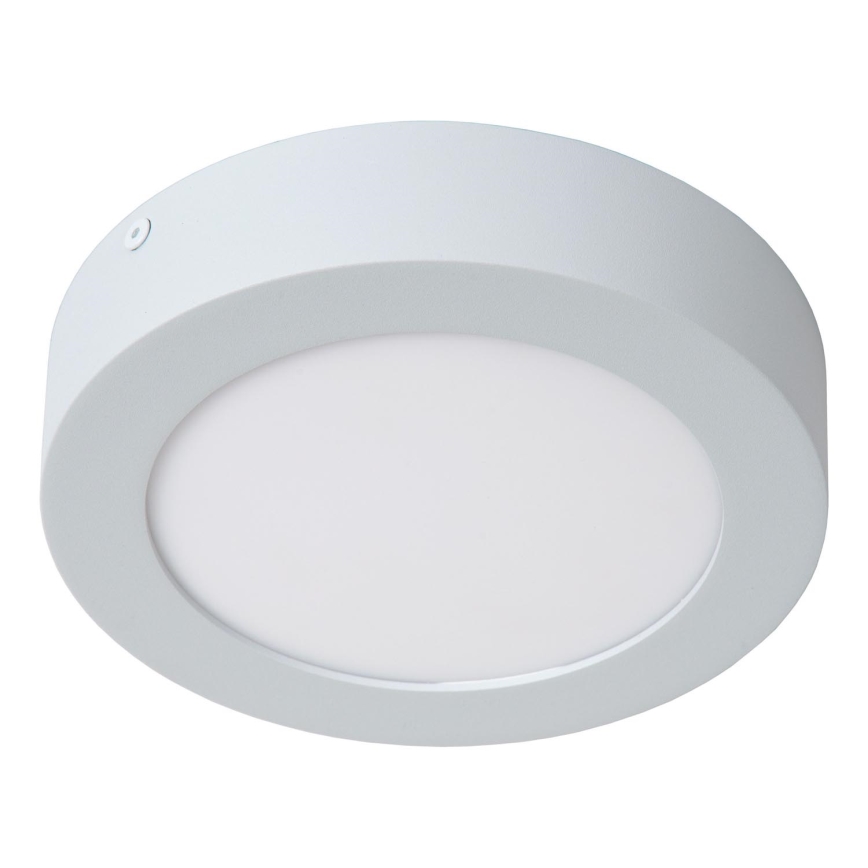 Lucide 28116/18/31 - LED ljusreglerad taklampa till badrum BRICE LED/12W/230V diameter 18 cm IP44 vit