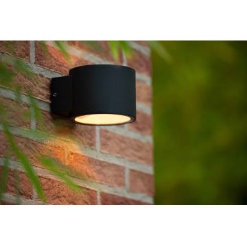 Lucide 28803/01/30 - Vägglampa för utomhusbruk OXFORD 1xG9/5W/230V IP54 svart