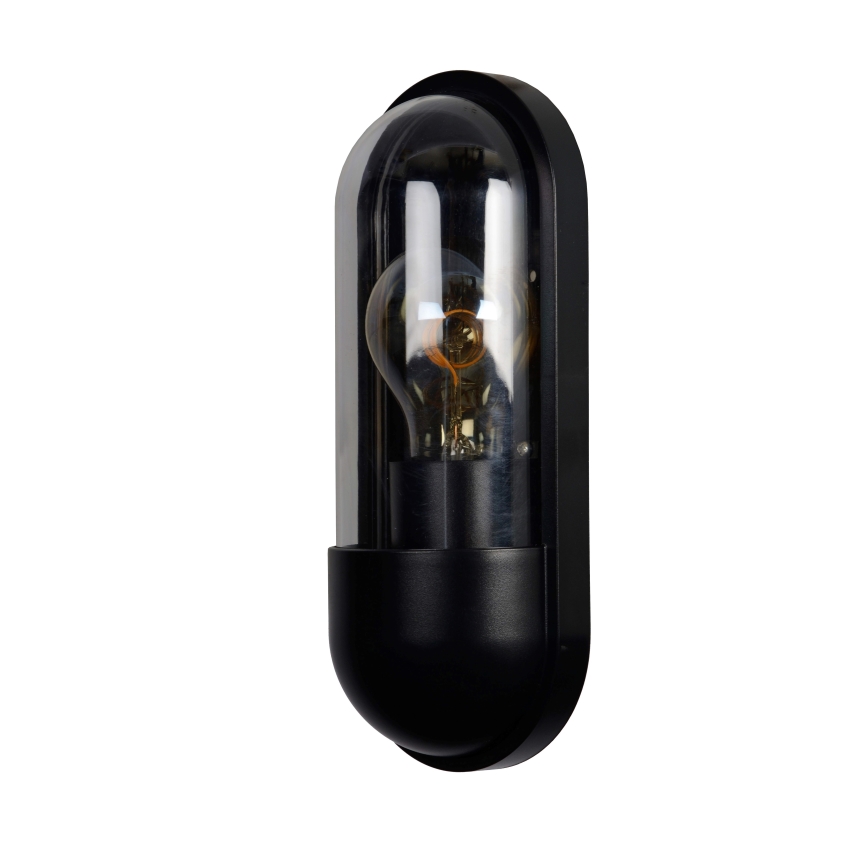 Lucide 29897/01/30 - Vägglampa för utomhusbruk CAPSULE 1xE27/15W/230V IP54