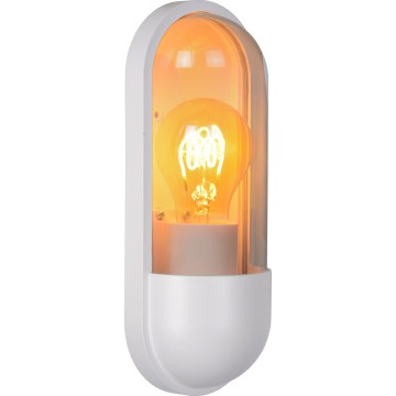 Lucide 29897/01/31 - Vägglampa för utomhusbruk CAPSULE 1xE27/15W/230V IP54