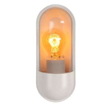 Lucide 29897/01/31 - Vägglampa för utomhusbruk CAPSULE 1xE27/15W/230V IP54