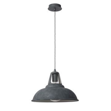 Lucide 30396/35/36 - Hängande lampa MARKIT 1xE27/60W/230V grå