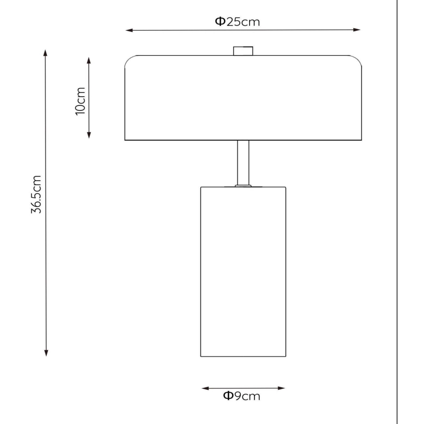 Lucide 34540/03/30 - Bordslampa MIRASOL 3xG9/7W/230V svart/guld