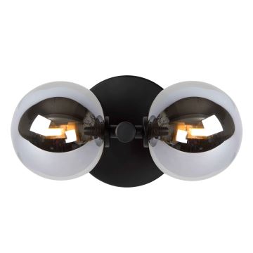 Lucide 45274/02/30 - Vägglampa TYCHO 2xG9/28W/230V svart