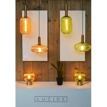 Lucide 45586/20/62 - Bordslampa MALOTO 1xE27/40W/230V beige/guld