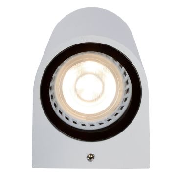 Lucide 69801/01/31 - Vägglampa för utomhusbruk ZARO 1xGU10/35W/230V IP44 vit