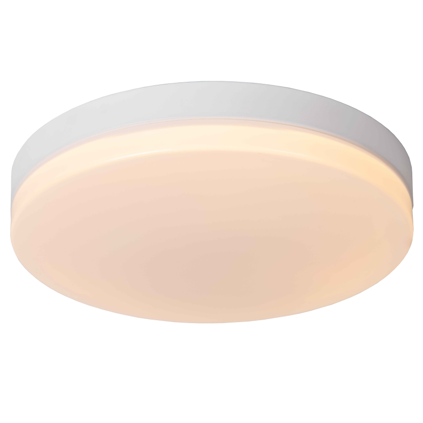 Lucide 79111/36/31 - LED taklampa för badrum med sensor BISKIT LED/24W/230V diameter 34,5 cm IP44 vit