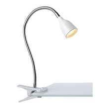 Markslöjd 106091 - Barn LED-Lampa med klämma Tulpan LED/3W/230V vit