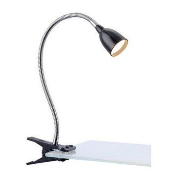 Markslöjd 106092 - Barn LED-Lampa med klämma Tulpan LED/3W/230V svart