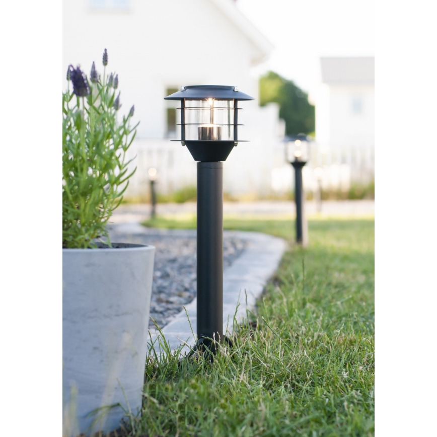 Markslöjd 107290 - LED-lampa för utomhusbruk GARDEN 24 LED/3W/24V 45 cm IP44 svart