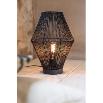 Markslöjd 108666 - Bordslampa CASA 1xE27/40W/230V svart