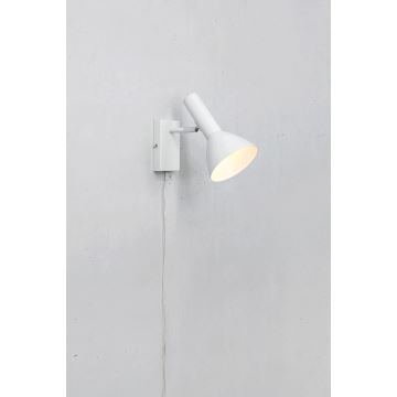 Markslöjd 108689 - Vägglampa METRO 1xE27/40W/230V vit