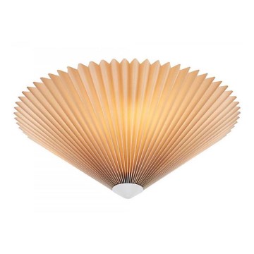 Markslöjd 108704 - Taklampa PLISADO 3xE14/40W/230V diameter 42 cm beige