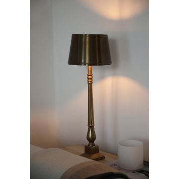 Markslöjd 108774 - Bordslampa METALLO 1xE27/40W/230V guld