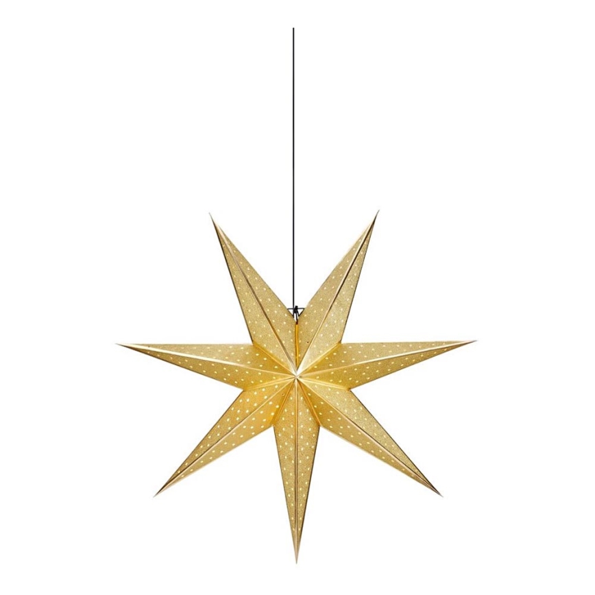 Markslöjd 705791 - Juldekoration GLITTER 1xE14/25W/230V diameter 45 cm guld