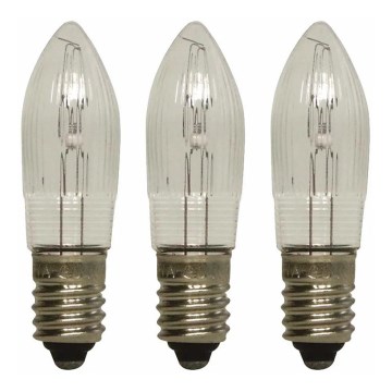 Markslöjd 8264 - KIT 3x utökad garanti 2 år TOPPLAMPA E10/3W/55V