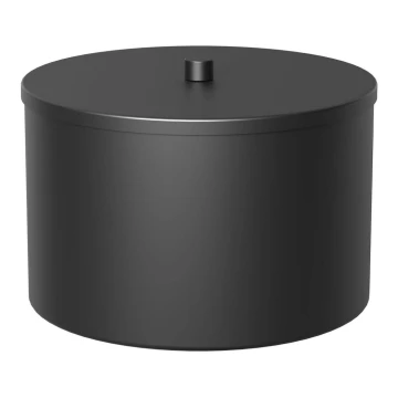 Metallförvaringslåda 2x17,5 cm svart