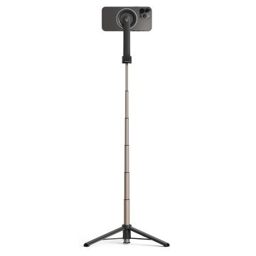 Magnetisk vikbar selfiestick 2i1 med stativ + fjärrkontroll