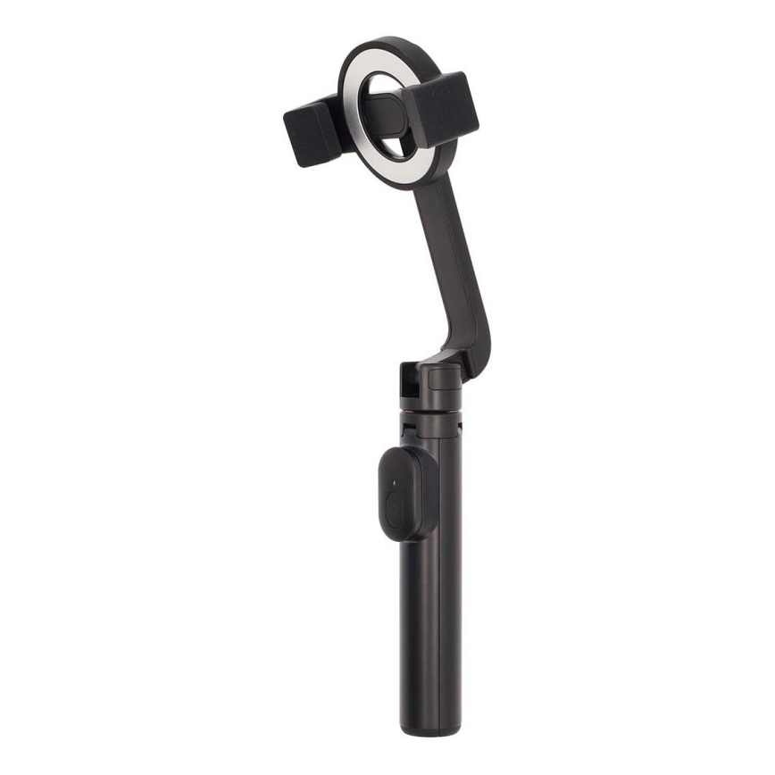 Magnetisk vikbar selfiestick 2i1 med stativ + fjärrkontroll