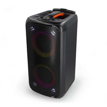 LED RGB uppladdningsbar högtalare 240W/4000 mAh + fjärrkontroll