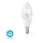 Nedis WIFILF10WTC37 − Dimbar smart LED-lampa C37 E14/5W/230V