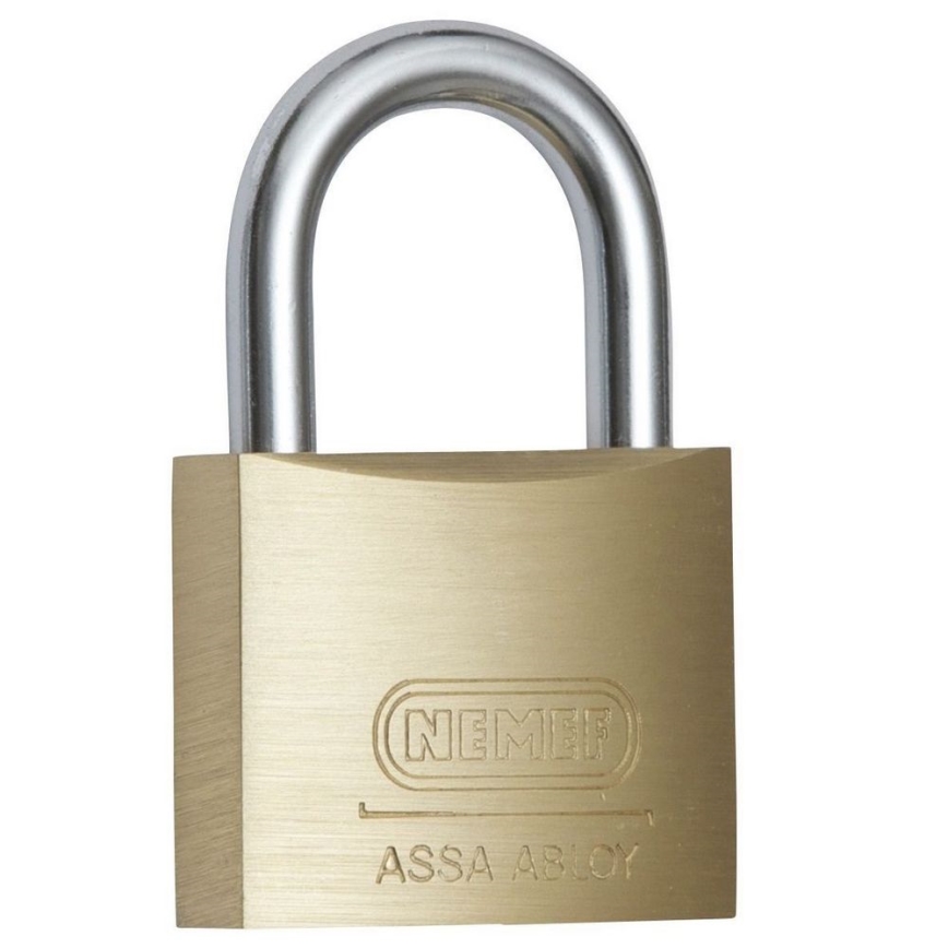 Nemef - KIT 2x Padlock 40 mm mässing