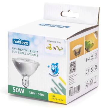 Nobleza - UVB Glödlampa för terrarier E27/50W/230V IP54