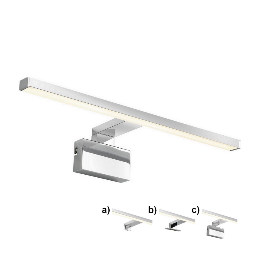 Nordlux - Badrumsspegel med LED-belysning MARLEE LED/8,9W/230V IP44 3000K 50 cm skinande krom