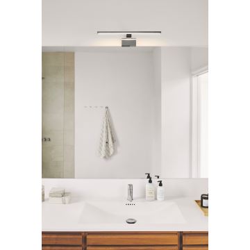 Nordlux - Badrumsspegel med LED-belysning MARLEE LED/8,9W/230V IP44 3000K 50 cm skinande krom